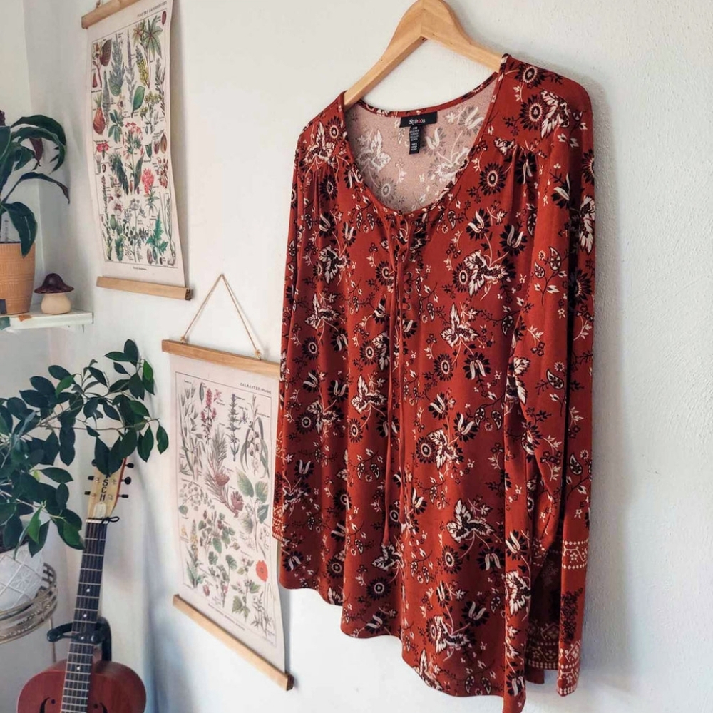 XXLarge - Style&co. - Floral Printed Tunic